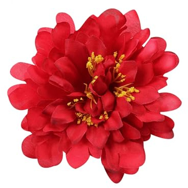 100mm Broche En Forme De Fleur Épingles à Revers Boho Broches En Tissu Délicat Fait à La Main Pour Robe De Soirée De Mariage Vêtements Accessoires Pour Mariée Femmes Filles Cadeaux