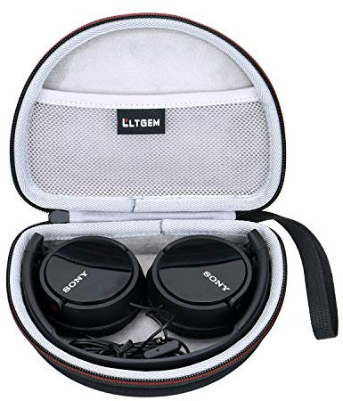 L LTGEM Hard Case for Sony MDR-ZX110, ZX110AP, ZX110NC, ZX310AP, JBL Jr 310BT Overhead Headphones - Portable Travel Bag (Case Only)
