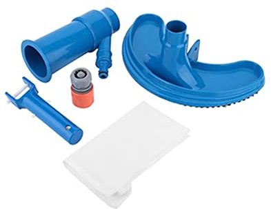 Aspirador De Piscina Aspiradora de piscina, juego de herramientas de limpieza y desinfección, cabezal de succión, fuente de estanque, cepillo de limpieza de piscina de Spa, limpiador de piscina