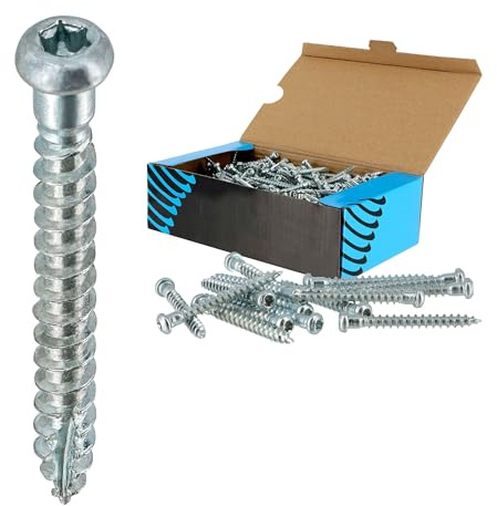 500 Vis pour connecteurs - CSA - Spéciales sabots de charpente - Tête Torx - Pointe anti fendage - épaulement large - diam 5mm - Longueur 45 mm
