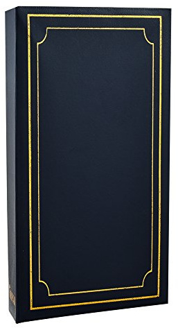 Arpan 6x4 Plain Photo Album with 300 Pockets Blue