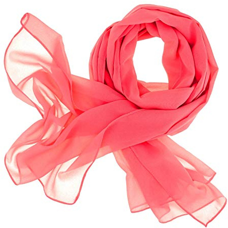 DOLCE ABBRACCIO SWEET LOVE Damen Chiffon Tuch XXL 160 × 70 cm