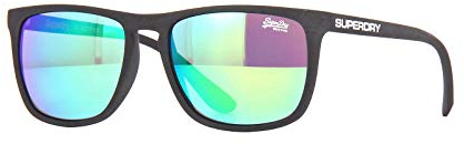 Superdry Shockwave 182 matte grey frame. Purple/Green mirrored lenses