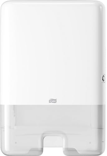Tork Xpress 552000 Handtuchspender Multi, Design H2 Papierhandtuchspender, Einzelspender, schmal, weiß