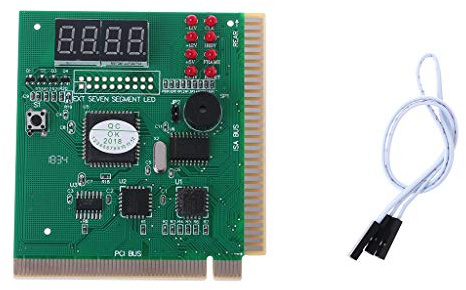 TSBB für 4Digit PC Computer Diagnosekarte Motherboard Mainboard Post Tester PCI ISA