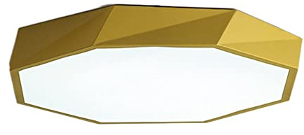 JXYDJH Nordic ModernLED Ceiling Lamp Creative PersonalityCeiling Light Flat Lamp Tri-Color Dimmable Embedded Installation Fixture Can Be Used in Bedroom, Dining Room, Living Room and Children's Room