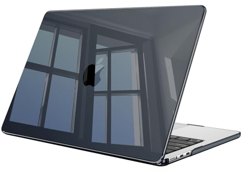 Fintie Hülle Kompatibel mit MacBook Air 13,6 Zoll M5 M4 M3 M2, Dunkelblau | A3449 A3240 A3113 A2681 (2026-2022), Ultradünne Hartschale Schutzhülle Snap Cover