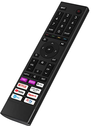 Télécommande vocale remplacée Convient pour ERF3C80H Hisense TV 43A6BG 50A6BG 55A6BG 58A6BG 65A6BG 70A6BG 75A6BG 85A6BG ERF3A80 ERF3B80H ERF3D80H ERF3E80H ERF3H80H ERF3I80H ERF3A80 ERF3C80H ERF3D80H