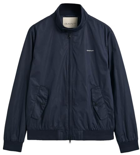 GANT Veste légère Harrington Jacket, Bleu Nuit, XXXL Homme