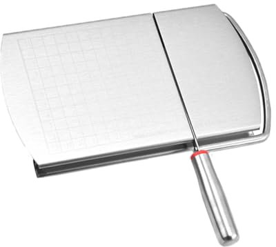 Amosfun Cortadora De Queso Manual De Acero Inoxidable Cortador De Mantequilla Para Quesos Duros Suministros De Cocina Para Cortar Lonchas De