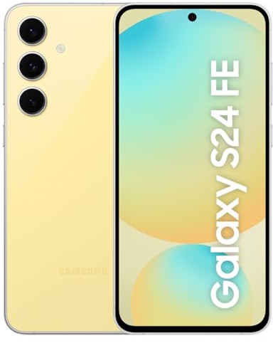 Samsung Galaxy S24 FE 5G 8GB-128GB Amarillo (Yellow) Dual SIM SM-S721 - [Italian, Hungarian, Polish, Romanian, Austrian, Swiss version]