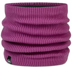 Buff Stickad & Fleece Halsvärmare Pojke Flicka, Extrem Kyla, Praktisk, Mångsidig, Mode, Termisk Isolering, Bekväm, En storlek, Lila