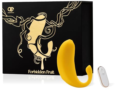 Forbidden Fruit – Bananen-Vibrator für Frauen, Bluetooth Fernbedienung, 9 Vibrationsstufen, Leiser Klitoris- & G-Punkt-Vibrator, Diskretes Paargeschenk