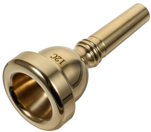 Warmhm Mundstück für Posaune Metall Geeignet für Altposaune und Posaune Musikinstrument