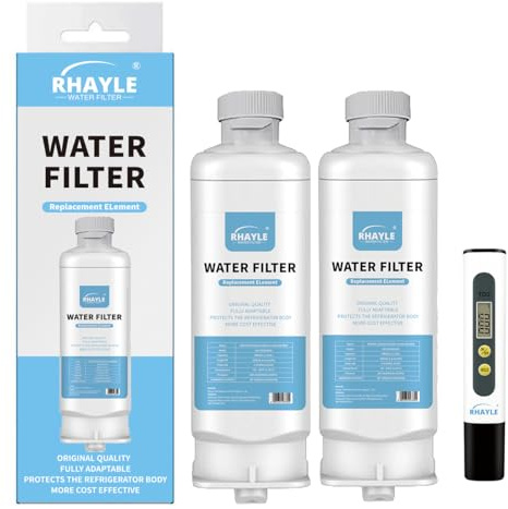 Rhayle Lot De 2 Filtres à Eau Pour RéFrigéRateur | Compatible Avec Samsung DA97-17376B DA97-08006C HAF-QIN HAF-QIN/EXP