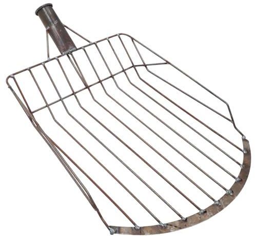 TOYANDONA Pala de Jardín de Hierro para y Cabeza de Pala Práctica para Recolección de Herramienta de Jardinería Resistente y para Cultivos el y