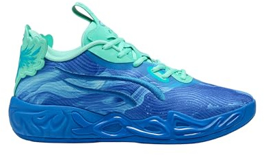 PUMA Scarpe Indoor MB.04 Lo Team, Ultra Blue Blue Glimmer New Navy, 43 EU