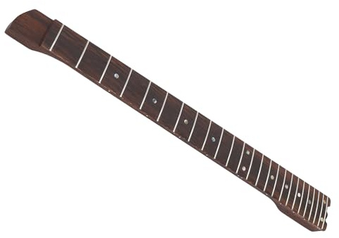 Walfront Walfront Mástil de Guitarra Eléctrica, Repuesto de Madera de Arce Atornillado, 25 Trastes, Radio de 14 Pulgadas, Perfecto para Músicos e Intérpretes