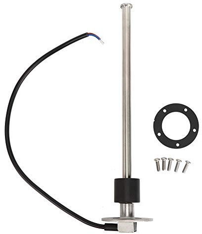 Naroote Sensor de Nivel de Combustible, Indicador de Líquido de Aguas Residuales de Metal para Coche, Barco, Yate, RV, Sensores a Prueba de Golpes a Prueba de Explosiones con Lectura Precisa, Ideal