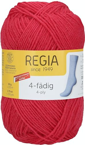 Schachenmayr Regia 4-Fädig Uni, 50G azalee Handstrickgarne