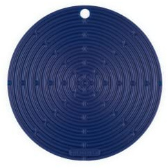 Le Creuset Cool Tool grytlappar, silikon, rund, ⌀ 20 cm, Azure, 42404202200000