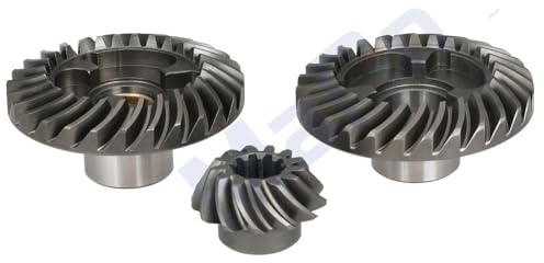 MANGRY Außenborder Getriebe Set Fit for Tohatsu for Nissan Außenbordmotor 9,8 HP 8HP Vorwärts Getriebe Rückwärts Getriebe Ritzel 3B2-64020-0 3B2-64010-0 3B2-64030