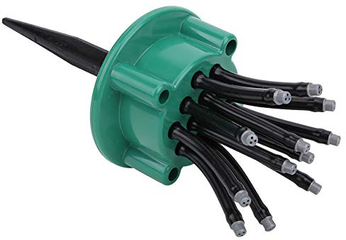 de Riego para Jardin Aspersores Aspersor Multicabezal Giratorio de 360 ​​Grados para Riego Agrícola - Boquilla Pulverizadora Automática Suministros de Jardín Herramienta de Riego