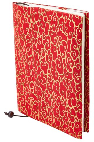 SUPERFINDINGS A5 Buchumschläge 14.8x21cm Günstige Wolkenrote Buchumschläge Stoffbuchhüllen Weiche Stoffbücher Geschützter Buchumschlag Für Hardcover Romanleser Liebhabergeschenk