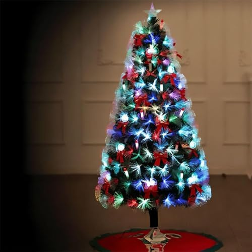 Weihnachtsbaum, Glasfaser, 60 cm, Niederspannung, RGBY-Beleuchtung, ideal zum Dekorieren und verleiht jedem Raum einen festlichen Touch