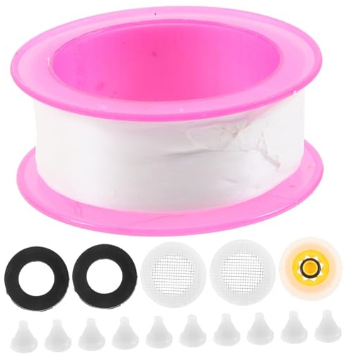 SOESFOUFU 1ensemble Set Rechange Pour Douche Limiteur De Débit Filtre Joints Silicone Accessoires De Douche Universels