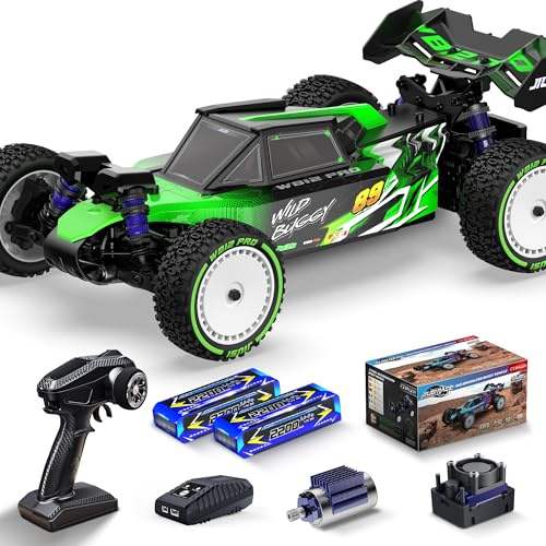 Cordexe 1/12 Brushless RC Cars,Fast 50mph Off-Road All Terrain Truck,4WD RC Buggy with 2.4GHz Remote Control and 3S Batteries,25W Fast Charging,RTR 4X4 Electric RC Cars