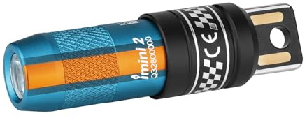 OLIGHT imini 2 Keychain Rechargeable Small EDC Torch, Roadster | 50 Lumens, Magnetic Base, Integrated USB Plug, High Performance, Compact LED Flashlight, Daily Carry