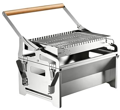 Parrilla Giratoria Portátil Herramienta Para Acero Inoxidable Rotación De