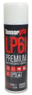 TensorGrip LP61 in 500ml Spraydose | Premium-Netz-Spray Kontaktkleber Sprühkleber | Klebstoff Kleber Sprühdose