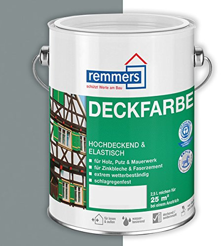 Remmers Deckfarbe (10 l, dunkelgrau)