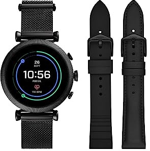 Fossil Reloj FTW6055SET cuarzo digital Acero 316 L Mujer