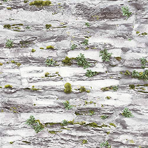 Steintapete Tapete Steinoptik Naturstein-Tapete Grau Papiertapete Grau | Jetzt Tapeten online bestellen