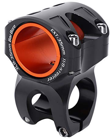 Fahrrad Lenker Vorbau, Mountainbike 35mm Lenker Vorbau Aluminiumlegierung Kurzer Lenkervorbau für 31,8mm - 35mm Lenker Rennrad, Mountainbike (Schwarz) Fahrräder und Zubehör