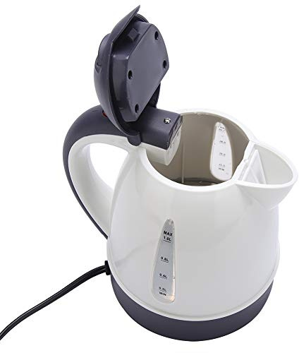 12V Schnell, 12V Vattenkokare för Skåpbil, 200 Watt Vattenkokare, 12 Volt Vattenkokare för Husbil, Resevattenkokare Bil Bärbar 1000 Ml 12V Resebil Lastbil Vattenkokare