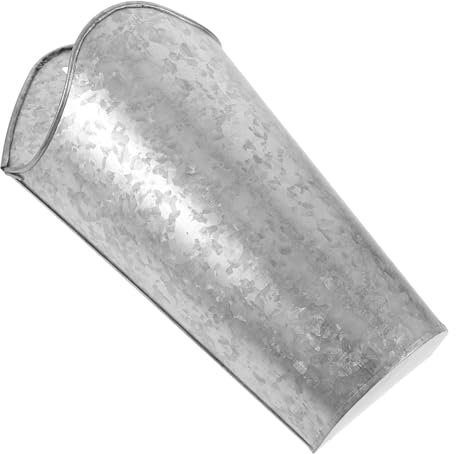 CORHAD Metalleimer Für Wandmontage Eisen-wandblumeneimer Hängender Blumentopf Für Trockenblumen Stilvoller Blumenhalter Für Zuhause Vintage-Design Wandbehang-blumeneimer