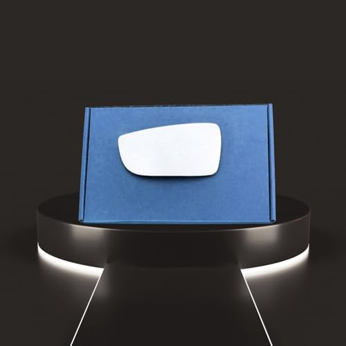 Wing Mirror Glass for Ford Transit,Transit Chassis Cab & Transit Van 2014 to 2024 Left Side | Stick-On Replacement with Blind Spot | Passenger Near Side Mirror Glass Compatible