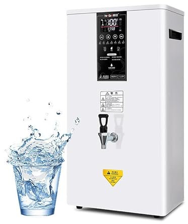 KJZQXYX Electric Instant Hot Water Dispenser, Commercial Hot Water Dispenser Step-Heating Boiling Water Machine Wall-Mounted Tea Coffee (80l/H)