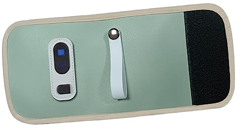 Tragbarer Digitaler Babyflaschenwärmer für Unterwegs in Grün | Oxford, Silikon, Flanell, Gleichmäßige Wärmeverteilung, mit Datenkabel und 5-stufen Schalter Zufällige Farbe