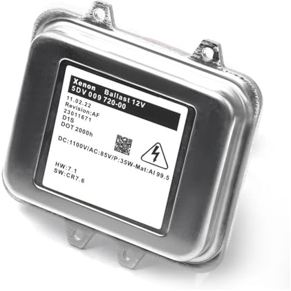 Module de commande xénon 5DV 009 720-00 D1S Ballast de phare xénon HID 5DV00972000 pour Jaguar -02C2S15079 C2S52482 Ballast de phare xénon