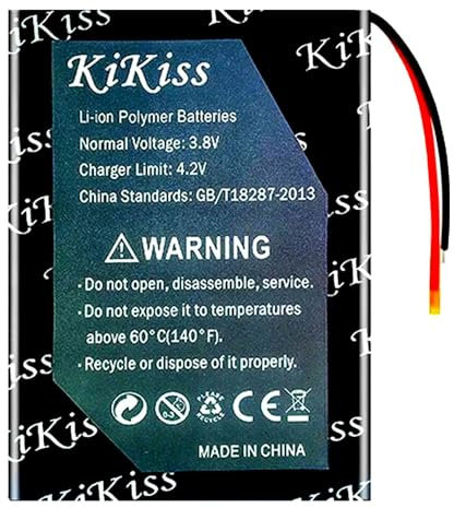 1500mAh Battery Replacement Compatible for FIIO E17 E7 Headphone with Tool Kits,High Capacity Li-ion Polymer in - Ear Headphones Battery