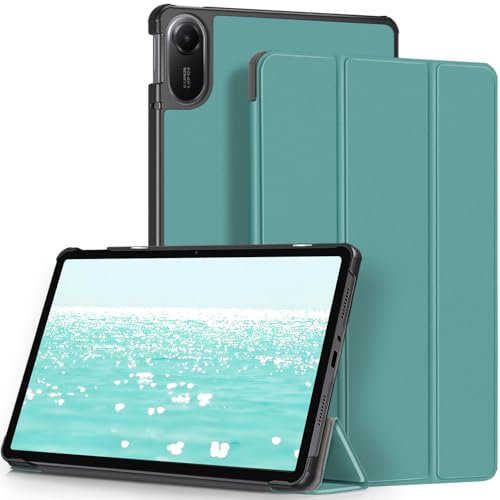 HEISHAYU Custodia per Xiaomi Redmi Pad 2 / Pad2 4G 11 Pollici Tablet 2025, Cover con Auto Sveglia/Sonno, Verde