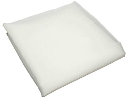 Tela de Nylon de Malla Filtrante Fina, Tela filtrante de nailon for cocina, alimentos, pintura, elaboración de cerveza, filtración, malla 80-500, 1 x (1-10) metros, color blanco(300mesh 48micron,1x1 m