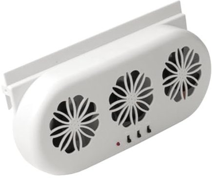 FUNOMOCYA Ventilador De Ventilación Para Coche Enfriador Solar Extractor De Aire Aire Acondicionado Para Asiento Refrigeración Suministros