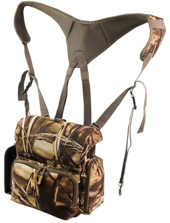 blloocod Arnés de Pecho para Binoculares, Bolsa de Almacenamiento 20x10x23cm (7.9x3.9x9.1in), Tela Oxford, Multiusos para Observación de Aves