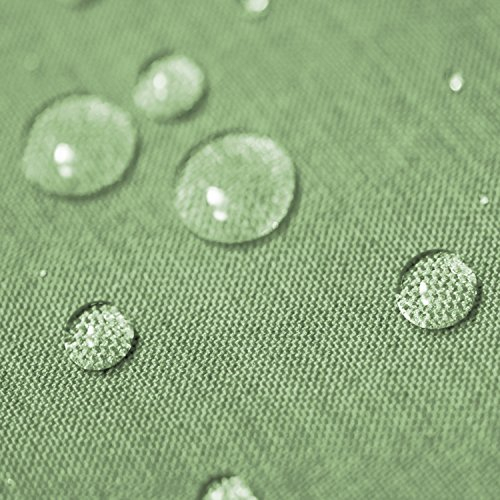 amp-artshop Gartentischdecke Lotus Effekt Eckig 110x180 cm Hellgrün Grün - Farbe, Form & Größe wählbar mit Fleckschutz - (LE_E110x180HGrün)